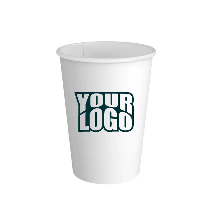 Custom 12oz Paper Cold Cups- Single Wall