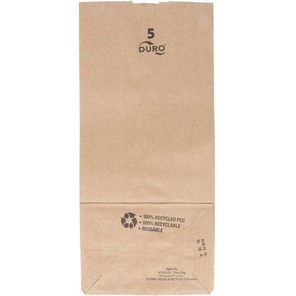 Custom Number 5 lb. Paper Bag 400/Bundle