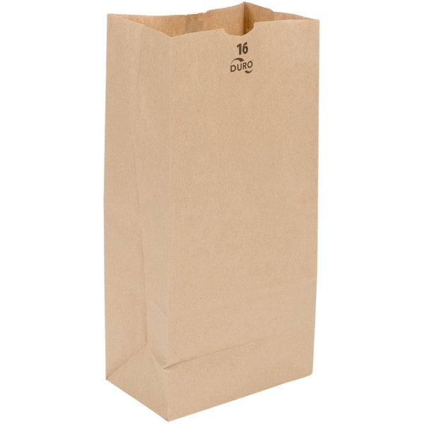 Custom Number 16 lb. Paper Bag 400/Bundle