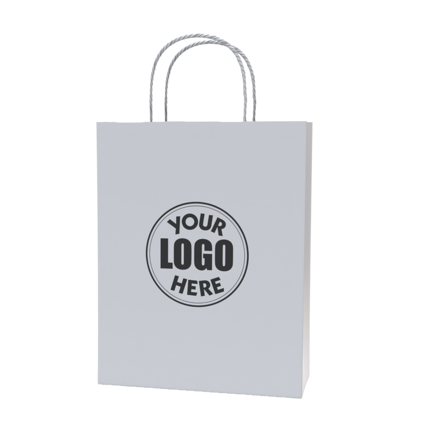 Custom Paper Handle Bag "Missie" - 10 x 5 x 13"