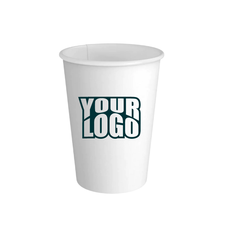 Custom 12oz Single Wall Paper Hot Cups | Avco Boxes