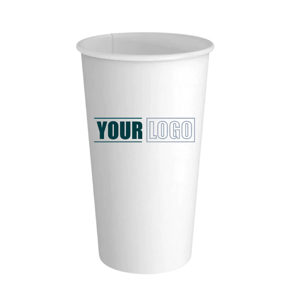 Custom 16oz Paper Cold Cups- Single Wall