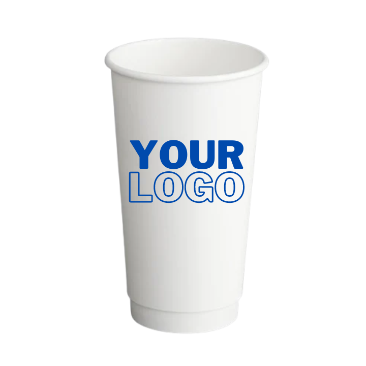 Custom 20oz Double Wall Paper Hot Cups