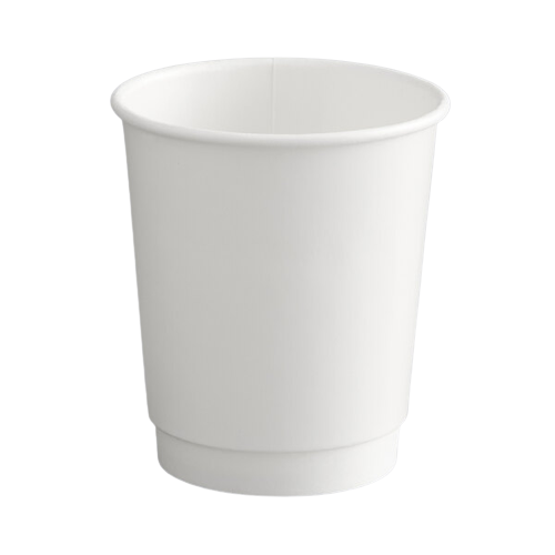 Custom 8oz Double Wall Paper Hot Cups