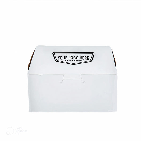 Custom Bakery Box 5.5" x 2.75" x 4" -100/Bundle