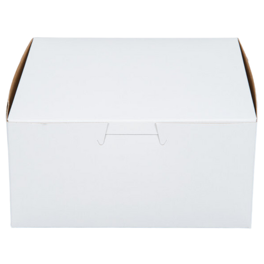 Caja de panadería personalizada 06" x 06" x 3" -100/paquete