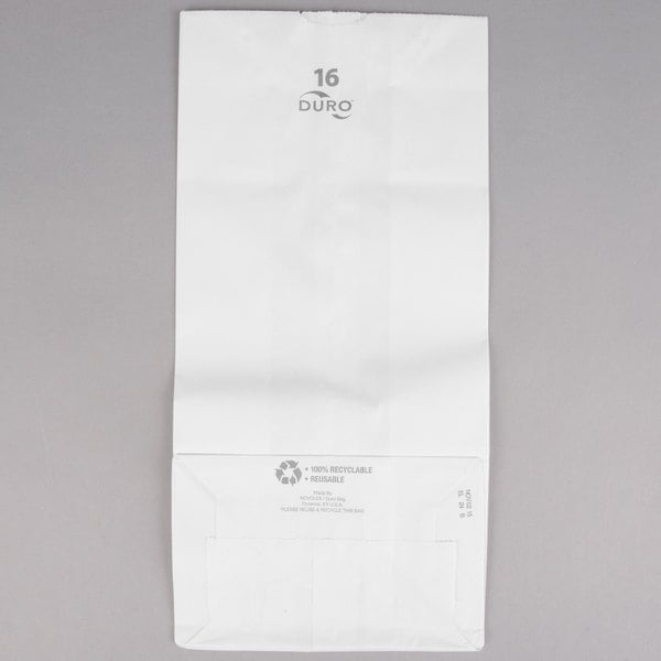 Custom Number 16 lb. Paper Bag 100/Bundle