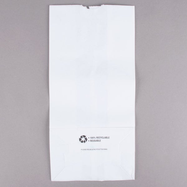 Custom Number  10 lb. Paper Bag 100/Bundle