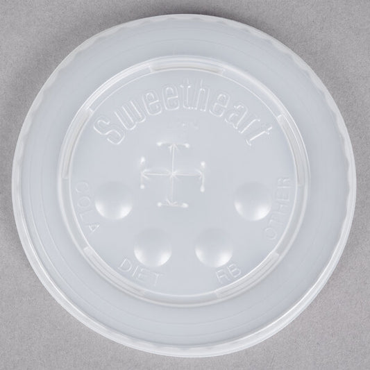 Flat Clear Lid - 16/20/24 oz Cold Cups - 1000ct