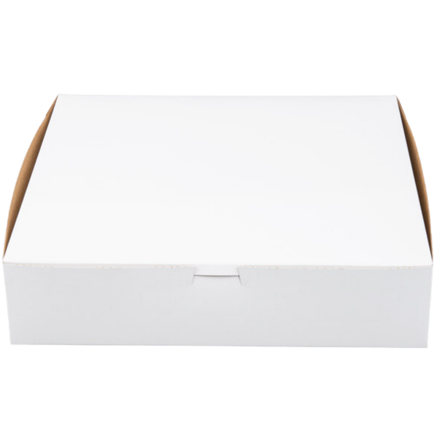 Caja de panadería personalizada 12" x 12" x 3" -100/paquete