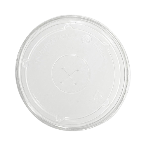 Flat Clear Lid - 12 oz Clear Cup - 1000ct