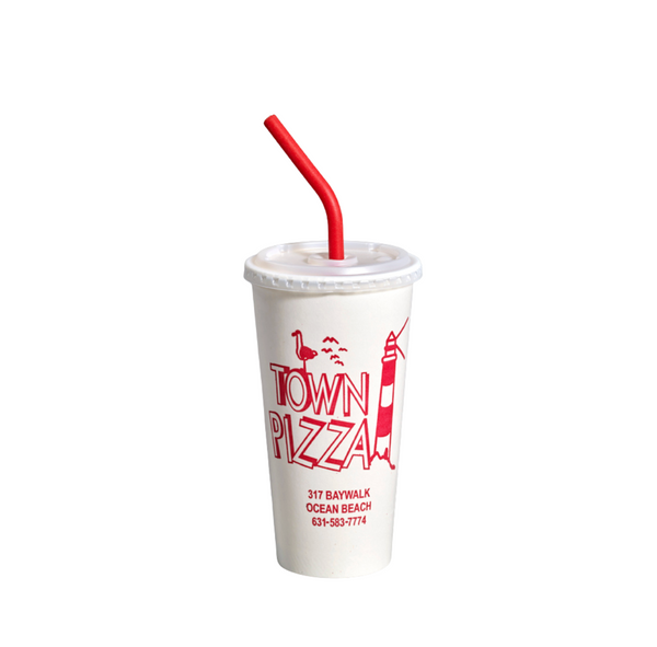 Custom 22oz Paper Cold Cups- Single Wall