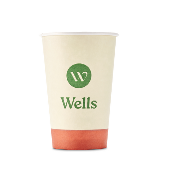 Custom 16oz Paper Hot Cups- Single Wall