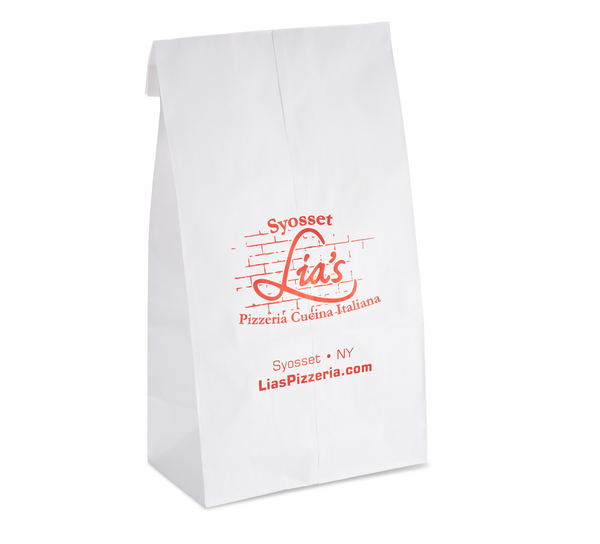 Custom Number 8 lb. Paper Bag 400/Bundle