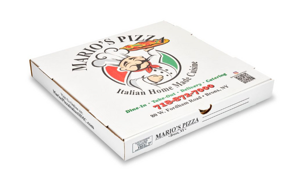 Custom Pizza Boxes - 18" x 18" x 2" - 50/Bundle