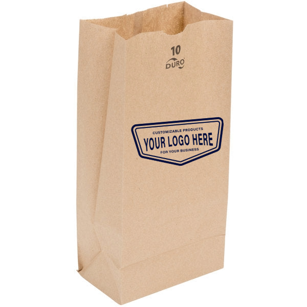 Custom Number  10 lb. Paper Bag 400/Bundle