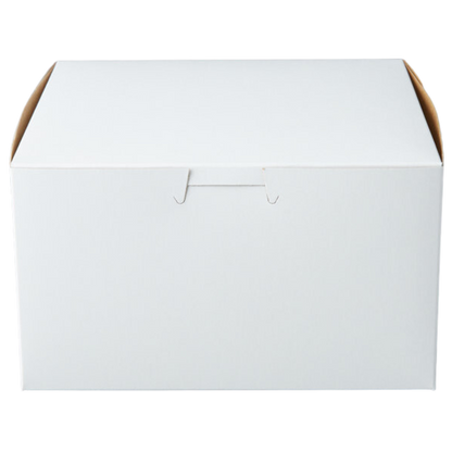 Caja de panadería personalizada 07" x 07" x 4" -100/paquete